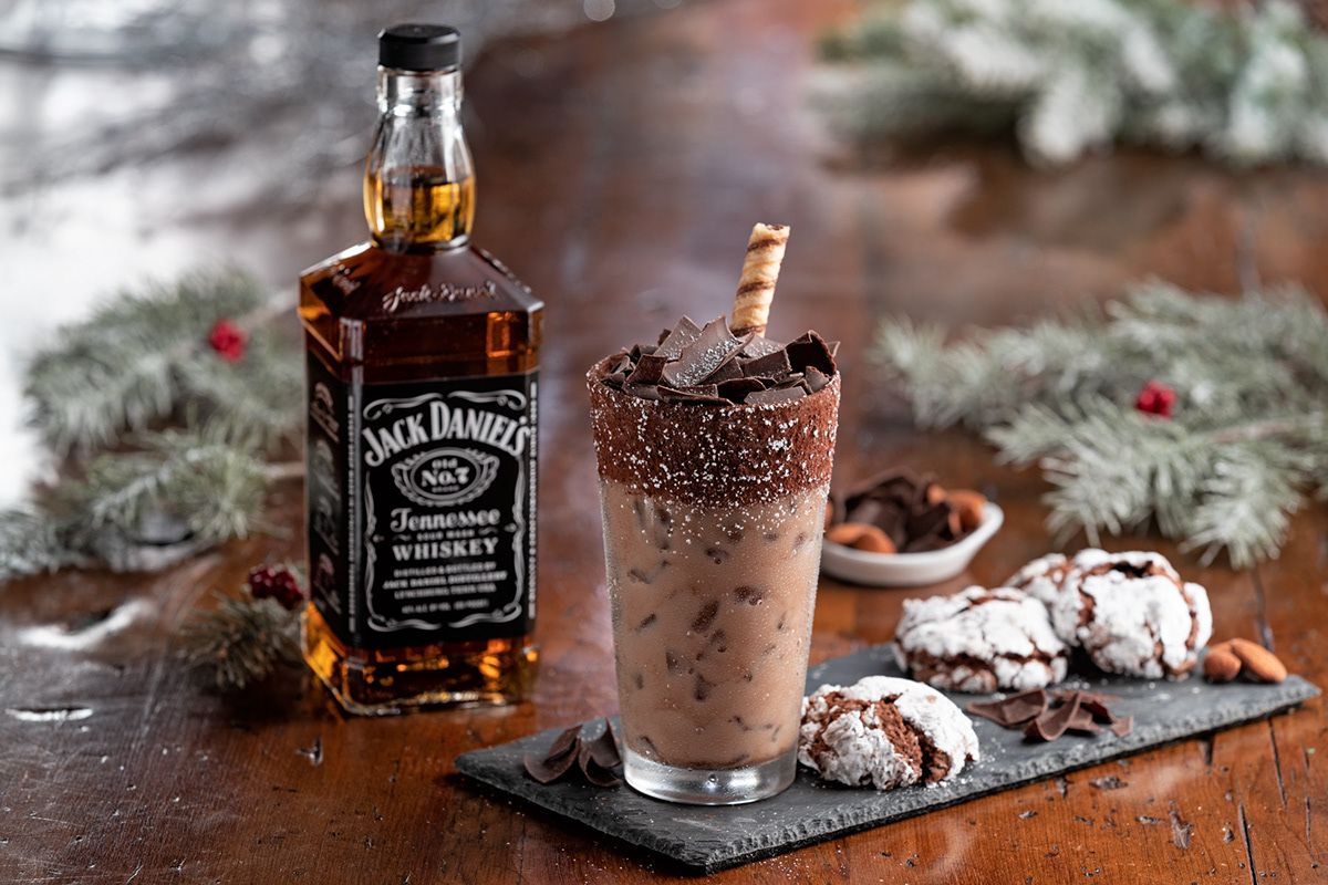 Omni Cookie Cocktails — art-directed holiday cocktail photography