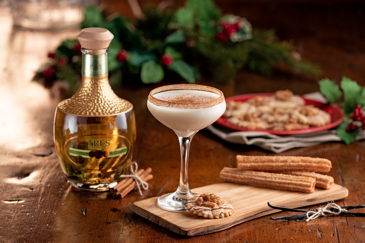 Omni Cookie Cocktails — art-directed holiday cocktail photography
